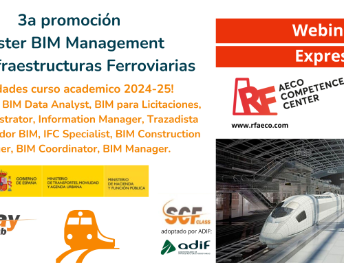 3ª promoción del Master BIM Management para Infraestructuras Ferroviarias. Novedades curso académico 2023-24