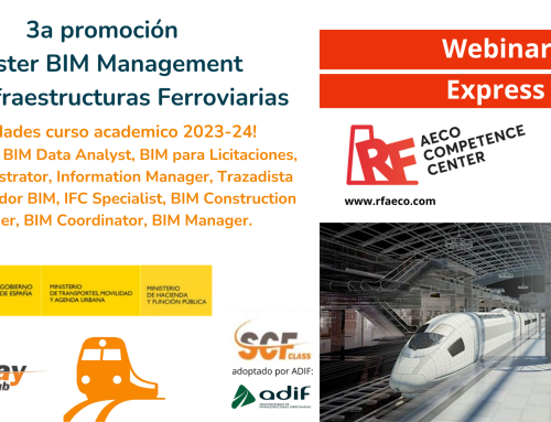 3ª promoción del Master BIM Management para Infraestructuras Ferroviarias. Novedades curso académico 2023-24
